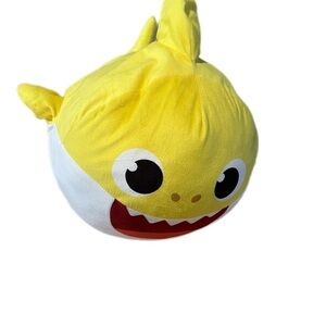 Yellow Shark Stuffed Animal Toy